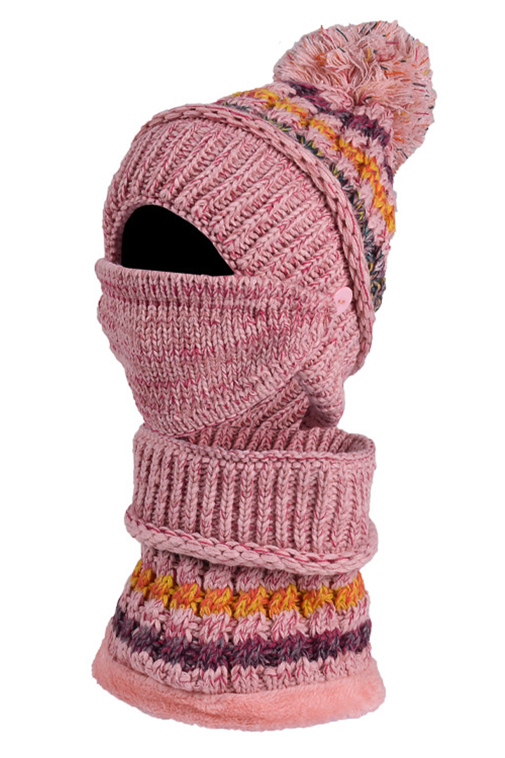 Women Solid Pattern Thick Classy Knitted Hat