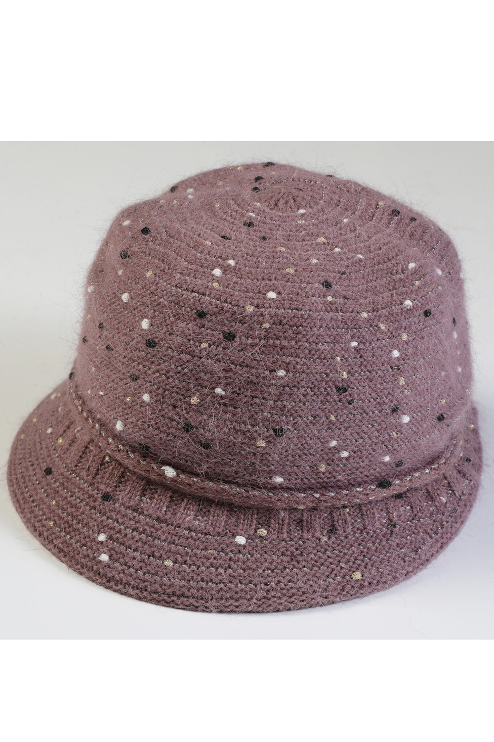 Women Beautiful Solid Pattern Comfortable Trendy Winter Knitted Hat