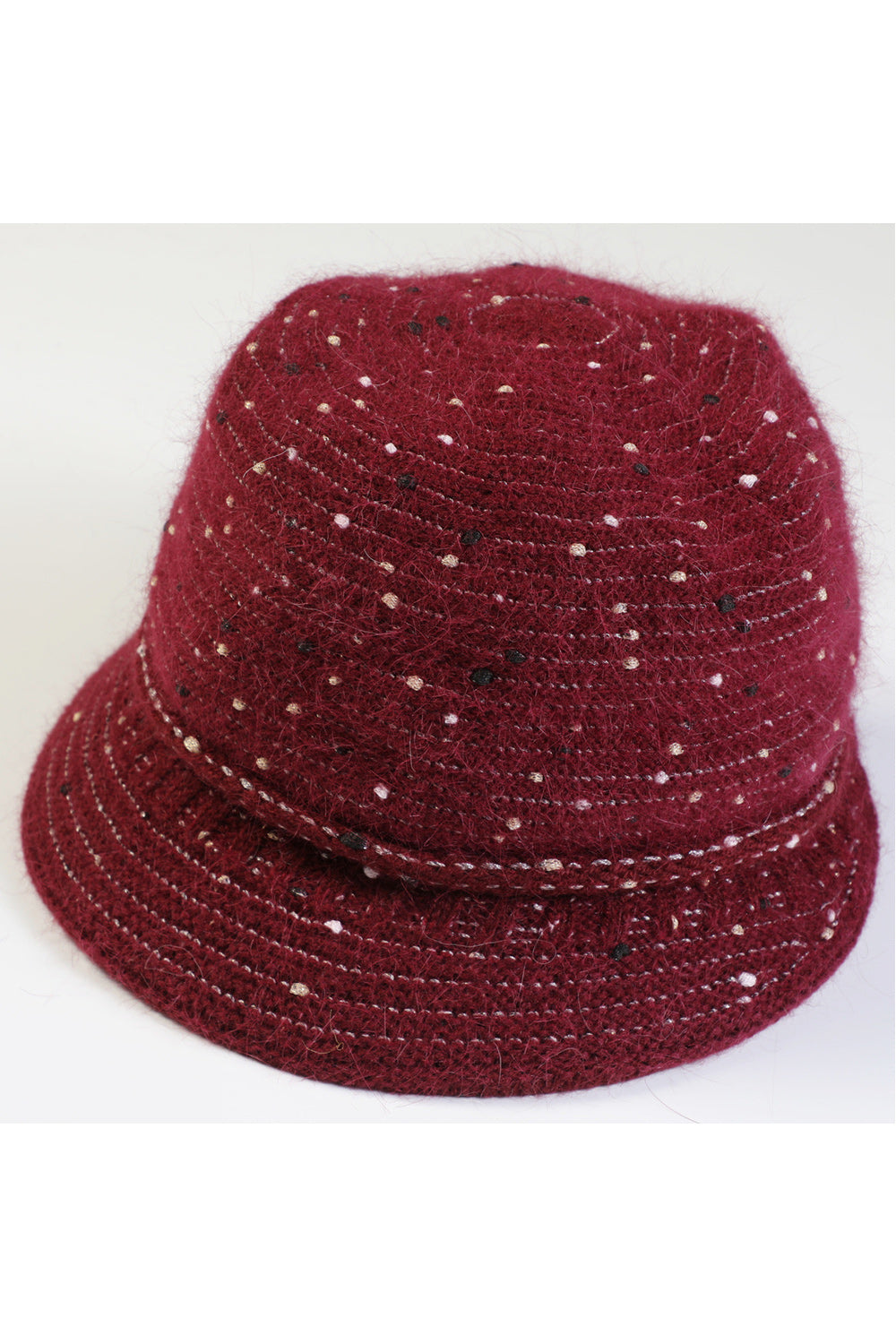 Women Beautiful Solid Pattern Comfortable Trendy Winter Knitted Hat