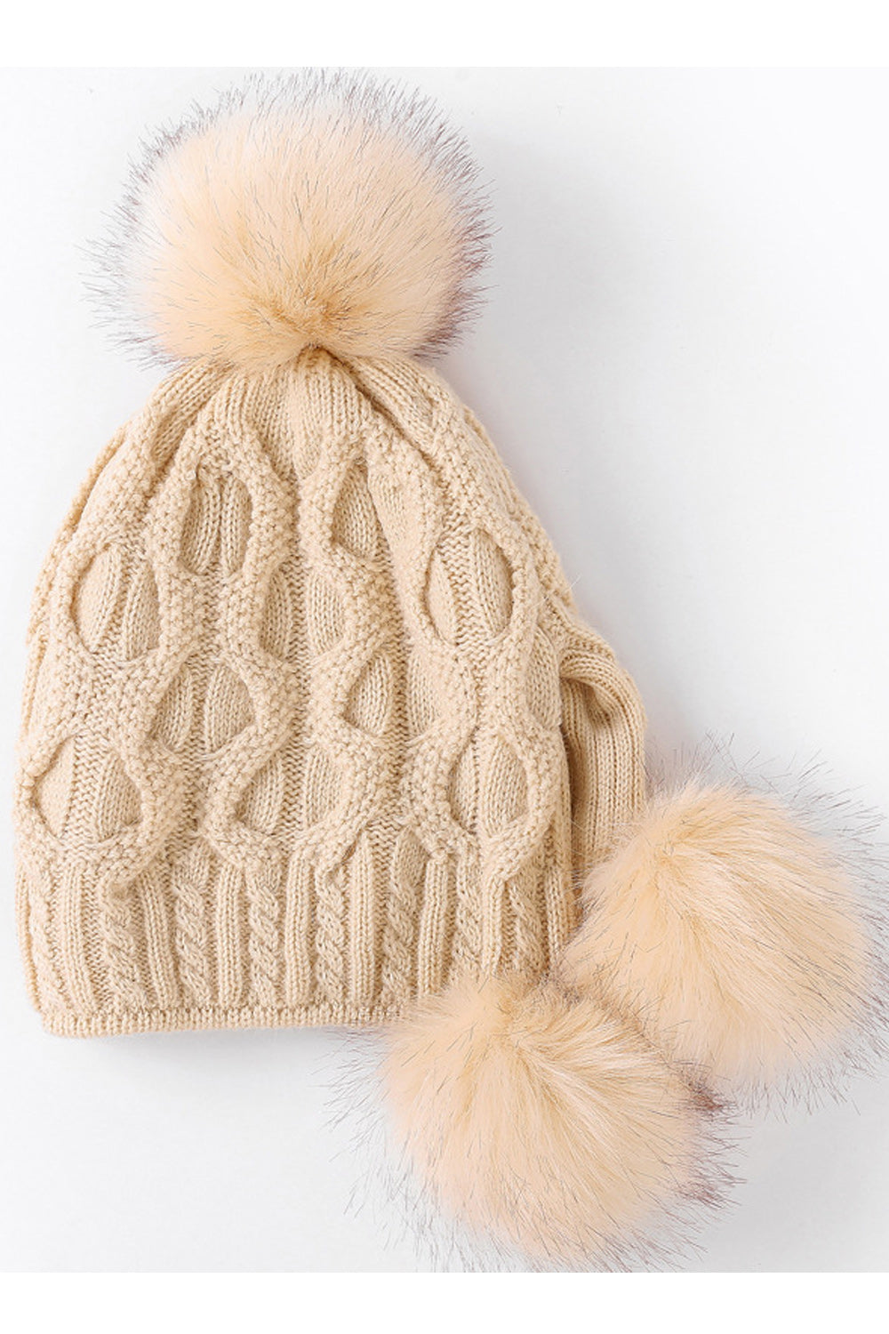 Women Soft Solid Colored Elegant Warm Amazing Knitted Hat