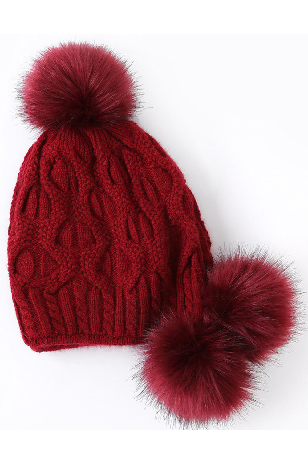 Women Soft Solid Colored Elegant Warm Amazing Knitted Hat