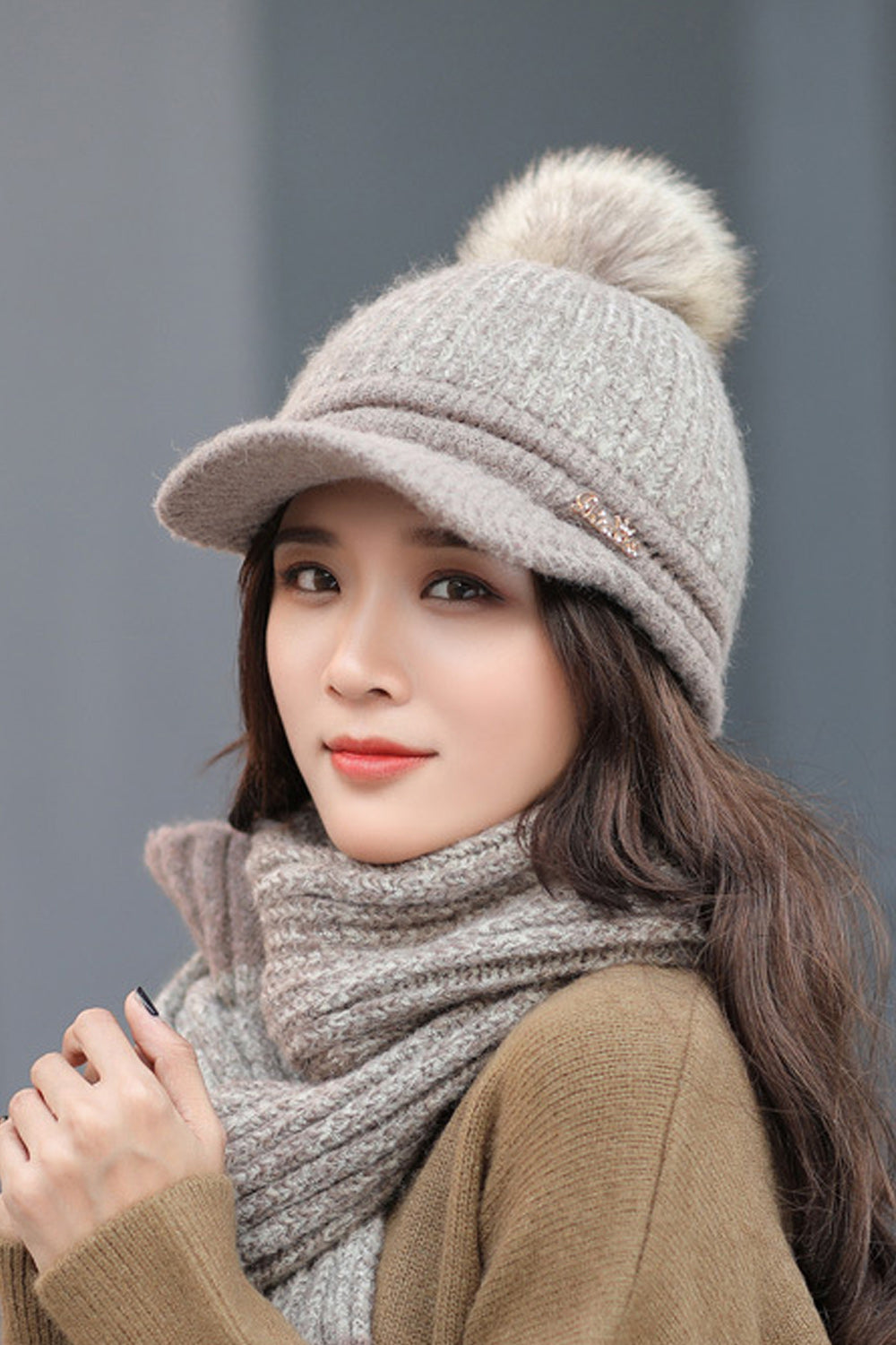 Women Breathable Warm Winter Decent Styled Knitted Hat