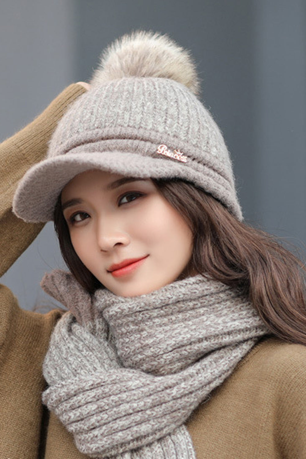 Women Breathable Warm Winter Decent Styled Knitted Hat