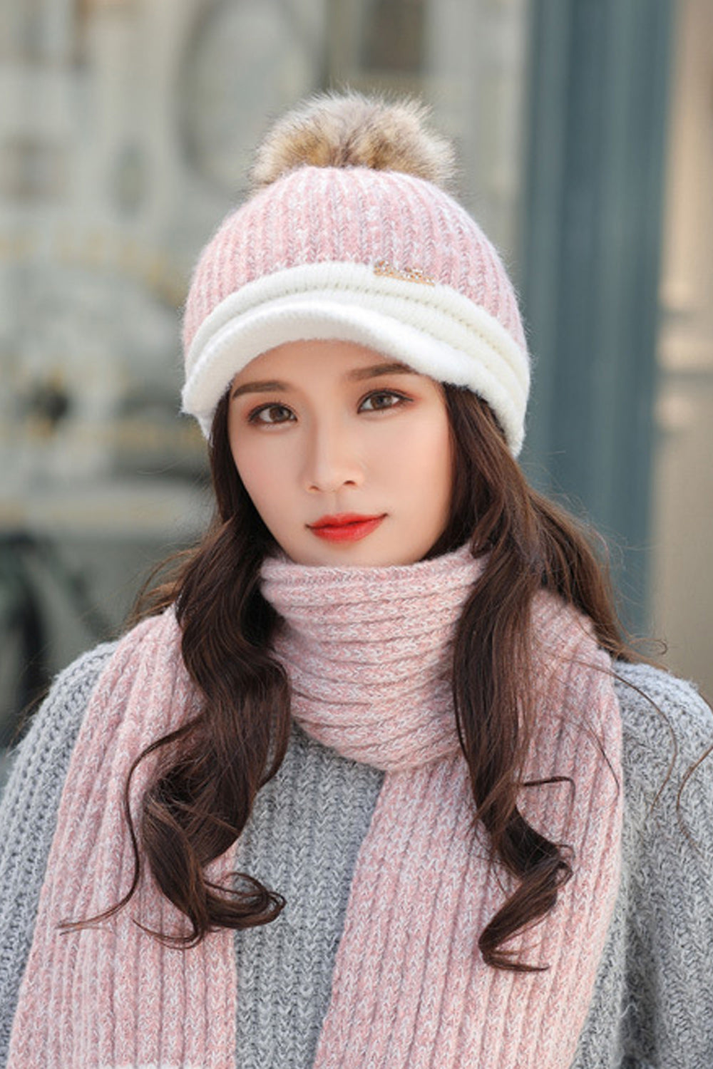 Women Breathable Warm Winter Decent Styled Knitted Hat
