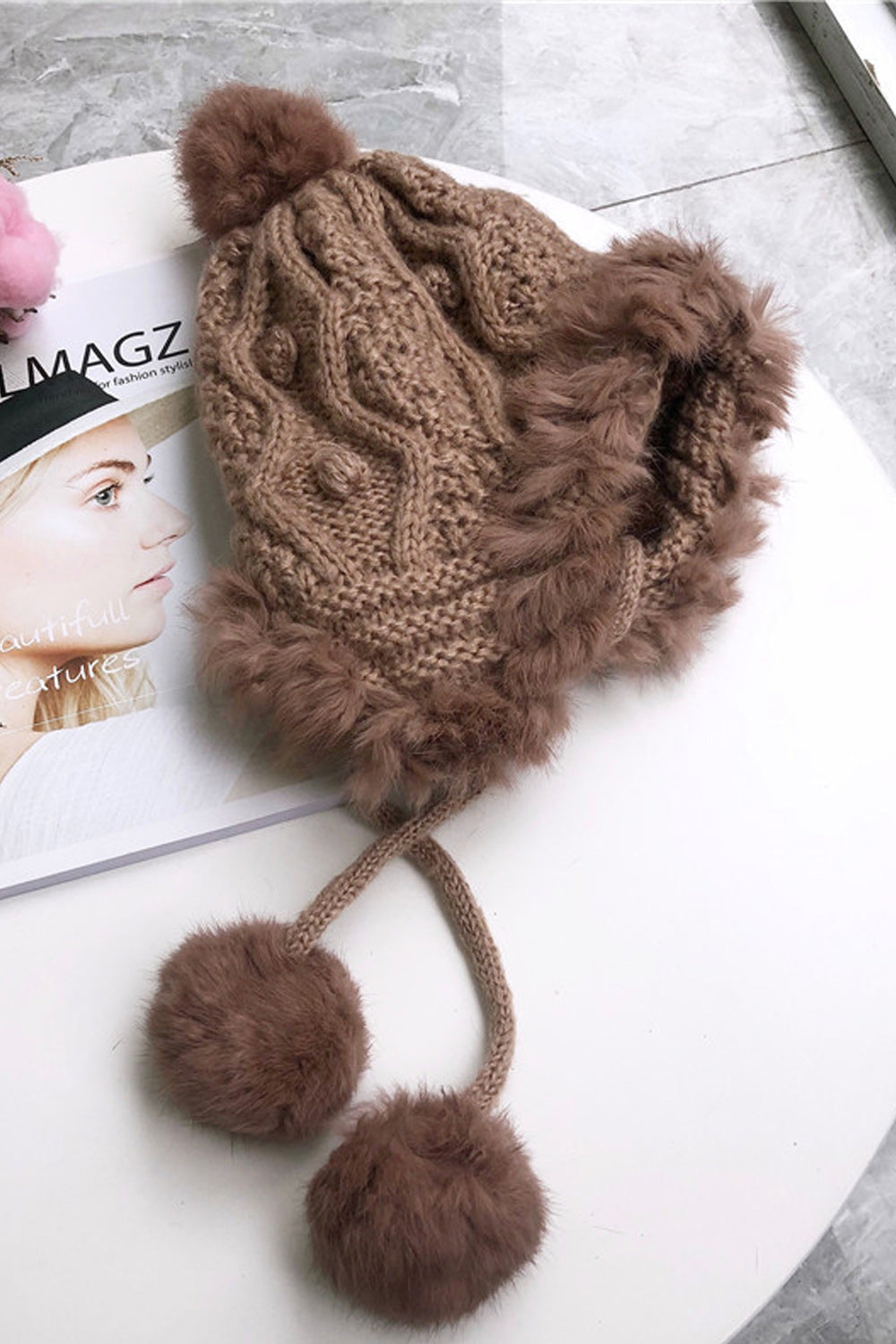 Women Comfortable Winter Season Breathable Lovely Knitted Hat