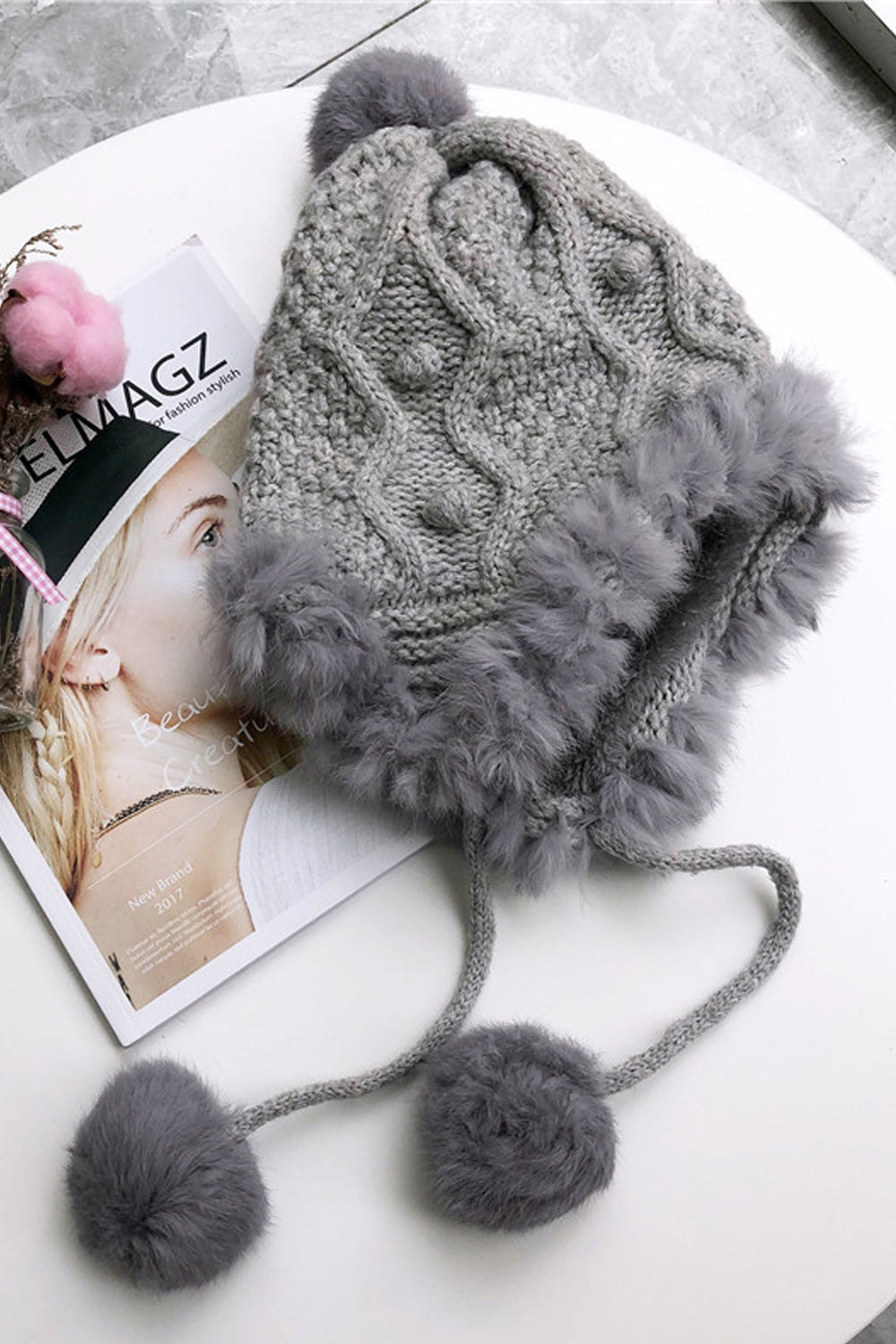 Women Comfortable Winter Season Breathable Lovely Knitted Hat