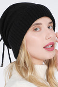 Women Cozy Amazing Simple Solid Pattern Magnificent Knitted Hat