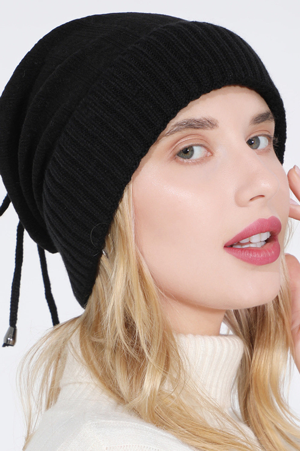 Women Cozy Amazing Simple Solid Pattern Magnificent Knitted Hat