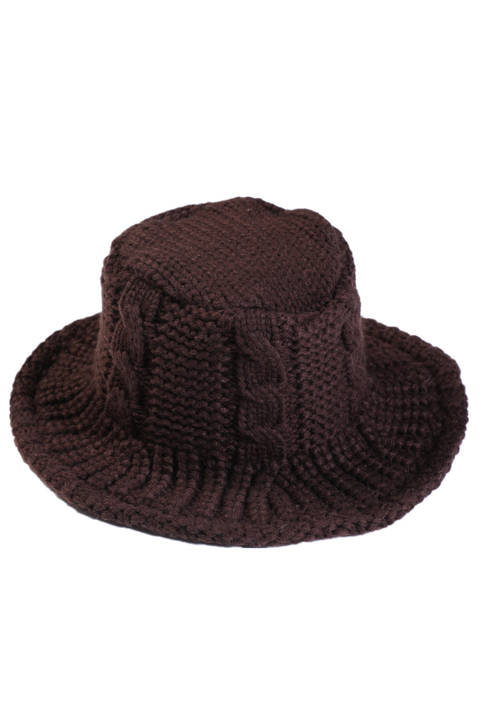 Women Trendy Dome Styled Winter Casual Solid Colored Pretty Knitted Hat