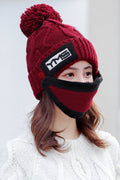 Women Trendy Solid Colored Magnificent Knitted Hat