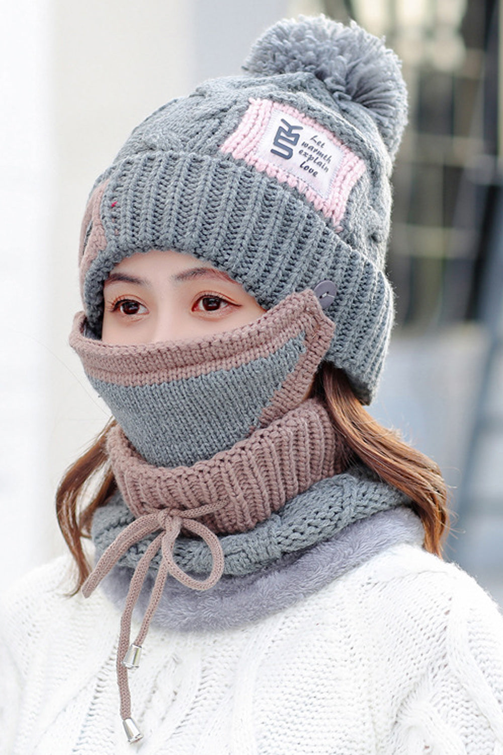 Women Trendy Solid Colored Magnificent Knitted Hat