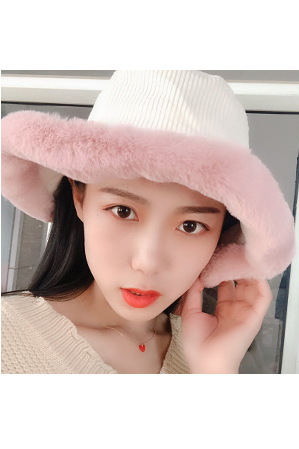 Women Elegant Solid Colored Beautiful Soft Knitted Hat