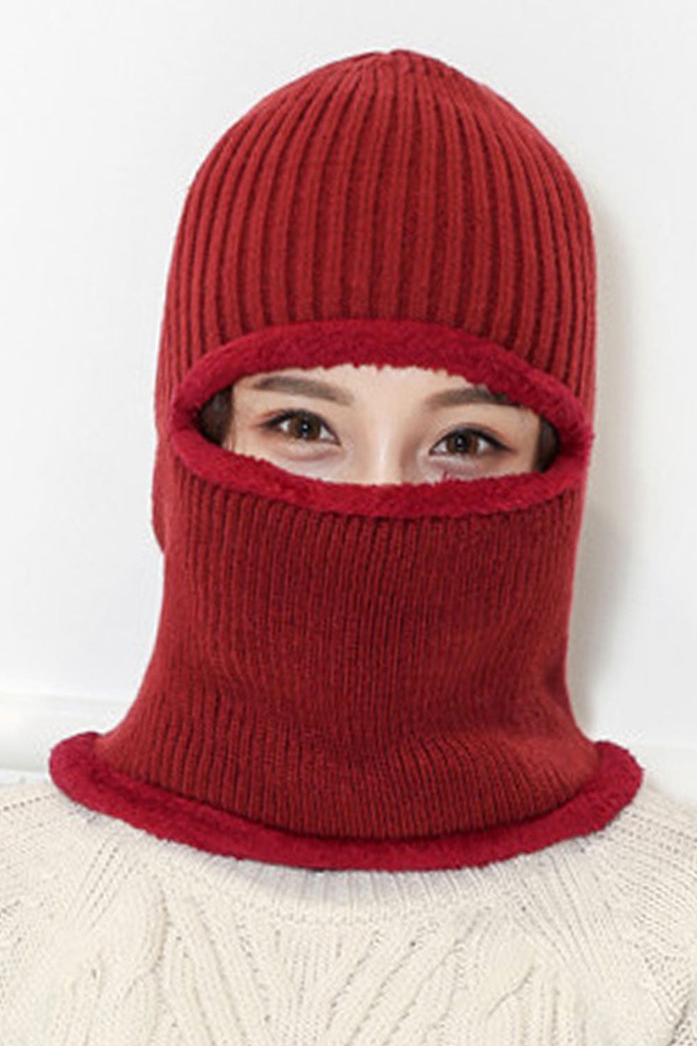 Women Decent Solid Pattern Classic Knitted Hat
