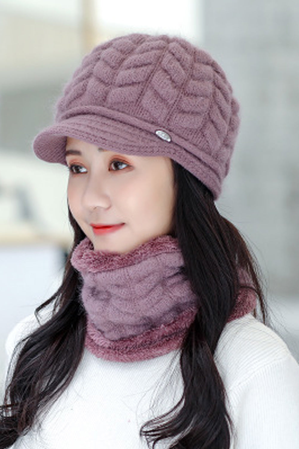Women Lovely Casual Cozy Solid Colored Magnificent Knitted Hat