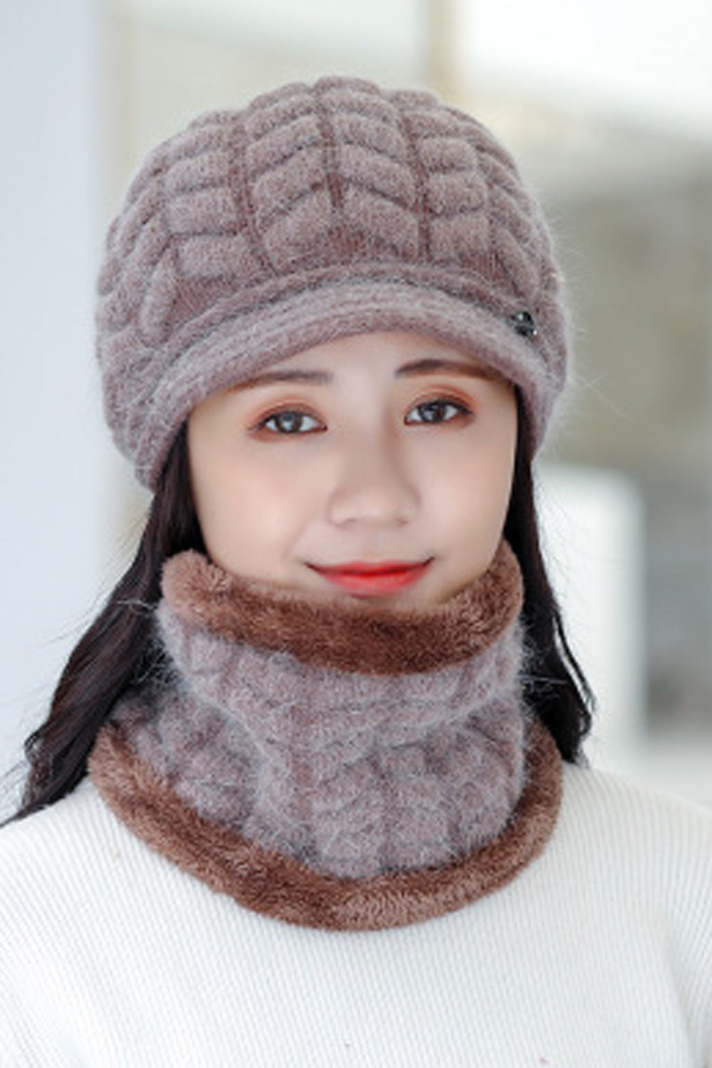 Women Lovely Casual Cozy Solid Colored Magnificent Knitted Hat