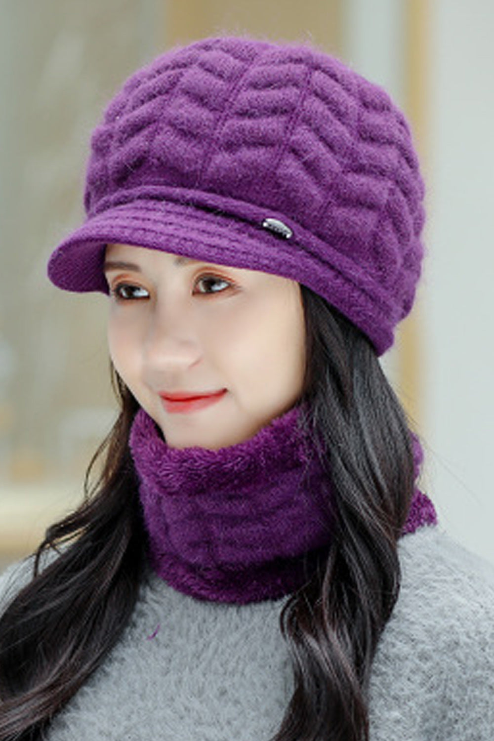Women Lovely Casual Cozy Solid Colored Magnificent Knitted Hat