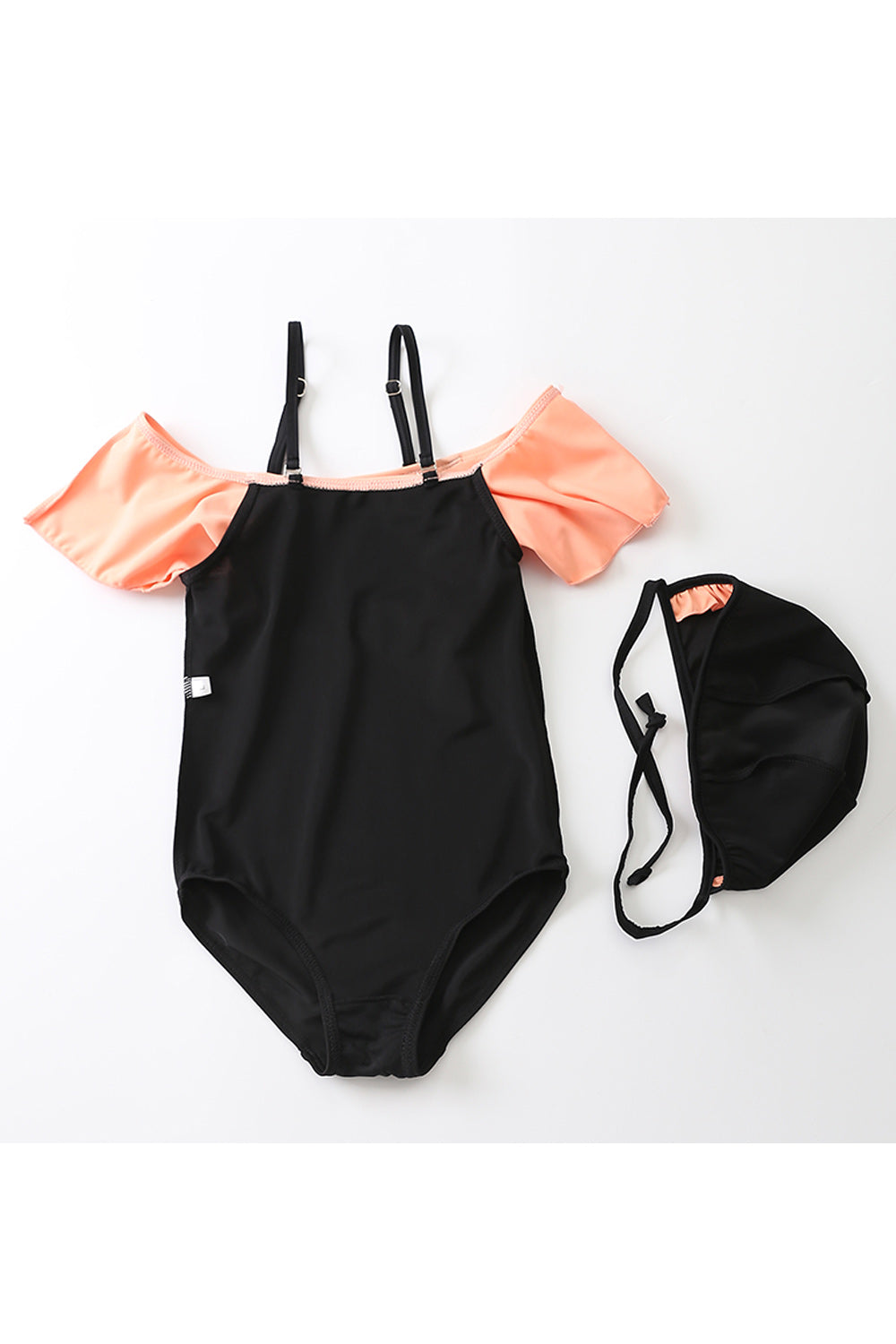Baby & Toddler Girls Lovely Polka Dotted Pattern Easy Strapped Neck Sleeveless Summer Stylish Swimwear