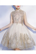 Kids Girls Fluffy Flower Lace Decorated Princess Dress