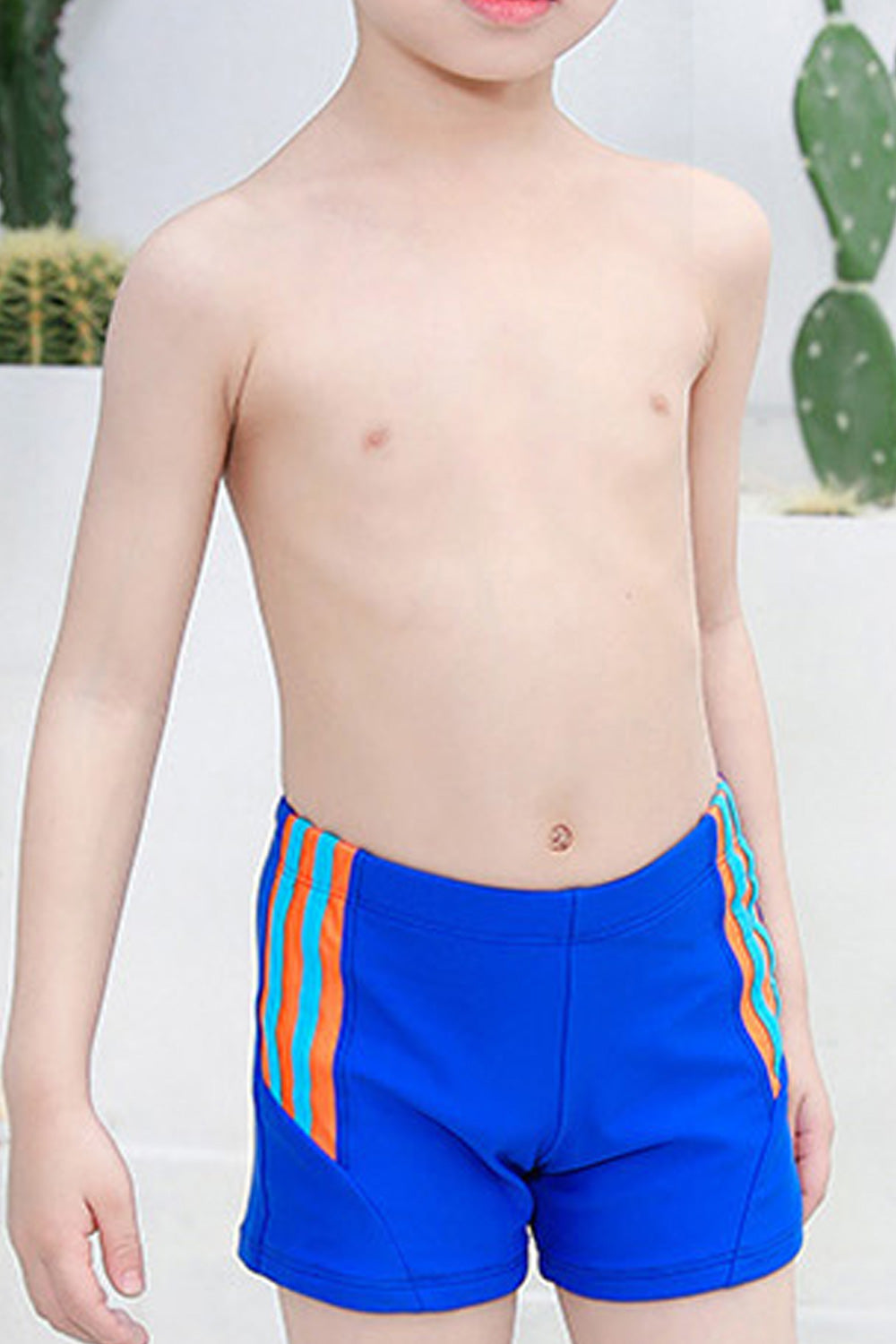 Kids Boys Thin Swimming Solid Colored Lovely Tremendous Beach Swimwear Shorts