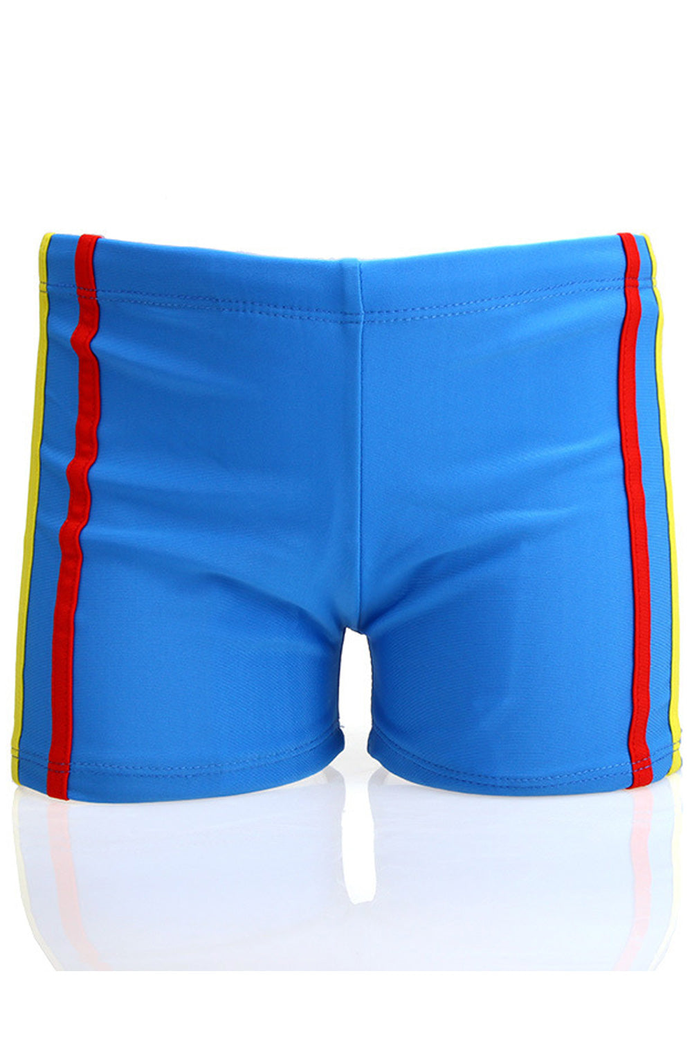 Kids Boys Solid Colored Soft Flexible Swimwear Shorts