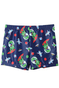 Kids Boys Splendid Cartoon Printed Elasticated Waistband Summer Swimwear Short