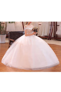 Women Solid Pattern Elegant Styled Loose Long Skirt Wedding Dress