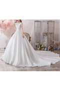 Women Smooth Soft Charming Sleeveless Style Wedding Dress