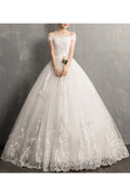 Women Elegant Solid Pattern Loose Long Skirt Classy Wedding Dress