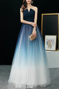 Women Double Shaded Off-Shoulder Comfortable Wedding Party Dress