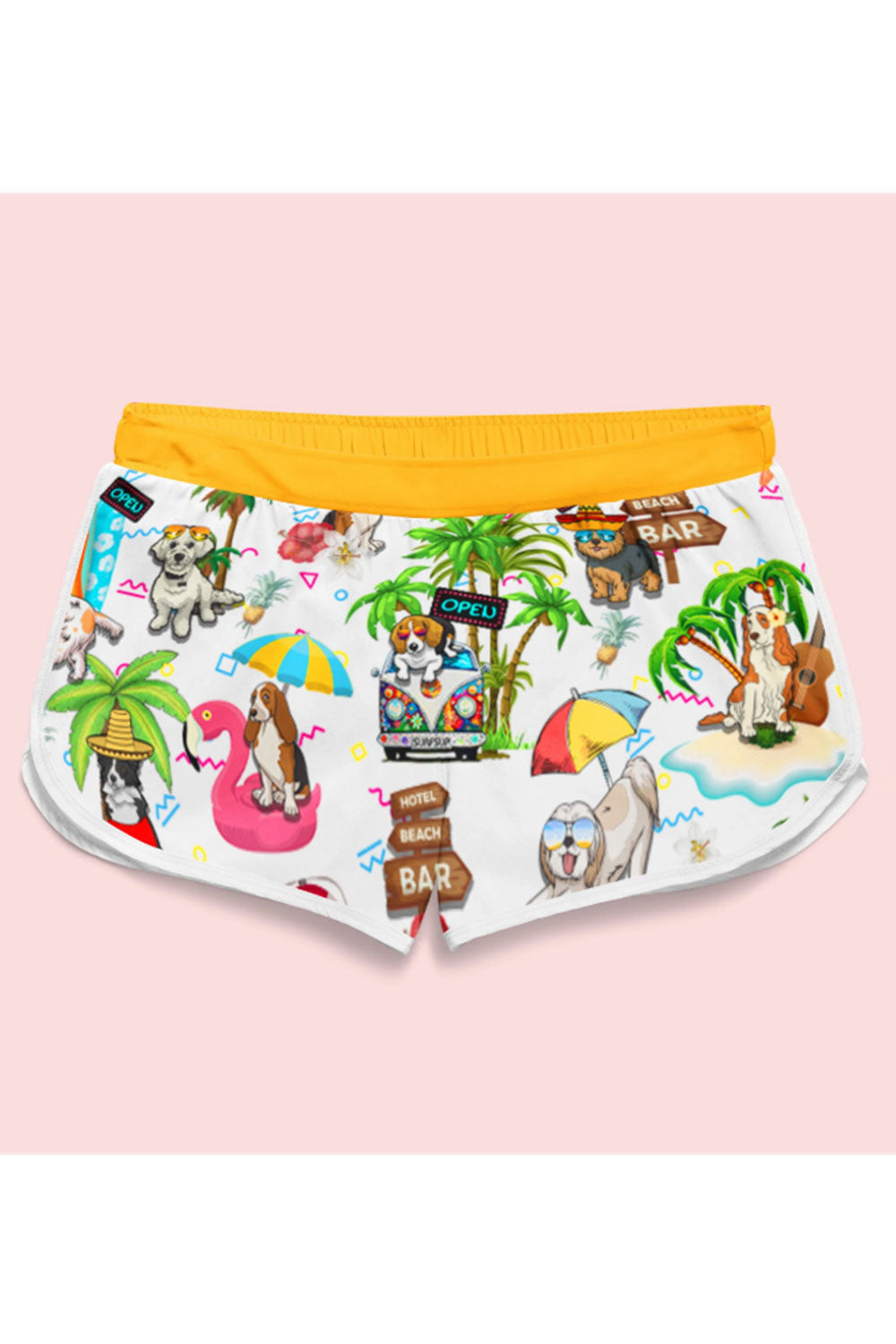 Women Amazing Printed Pattern Comfortable Middle Waist Summer Reliable & Soft Beach Short