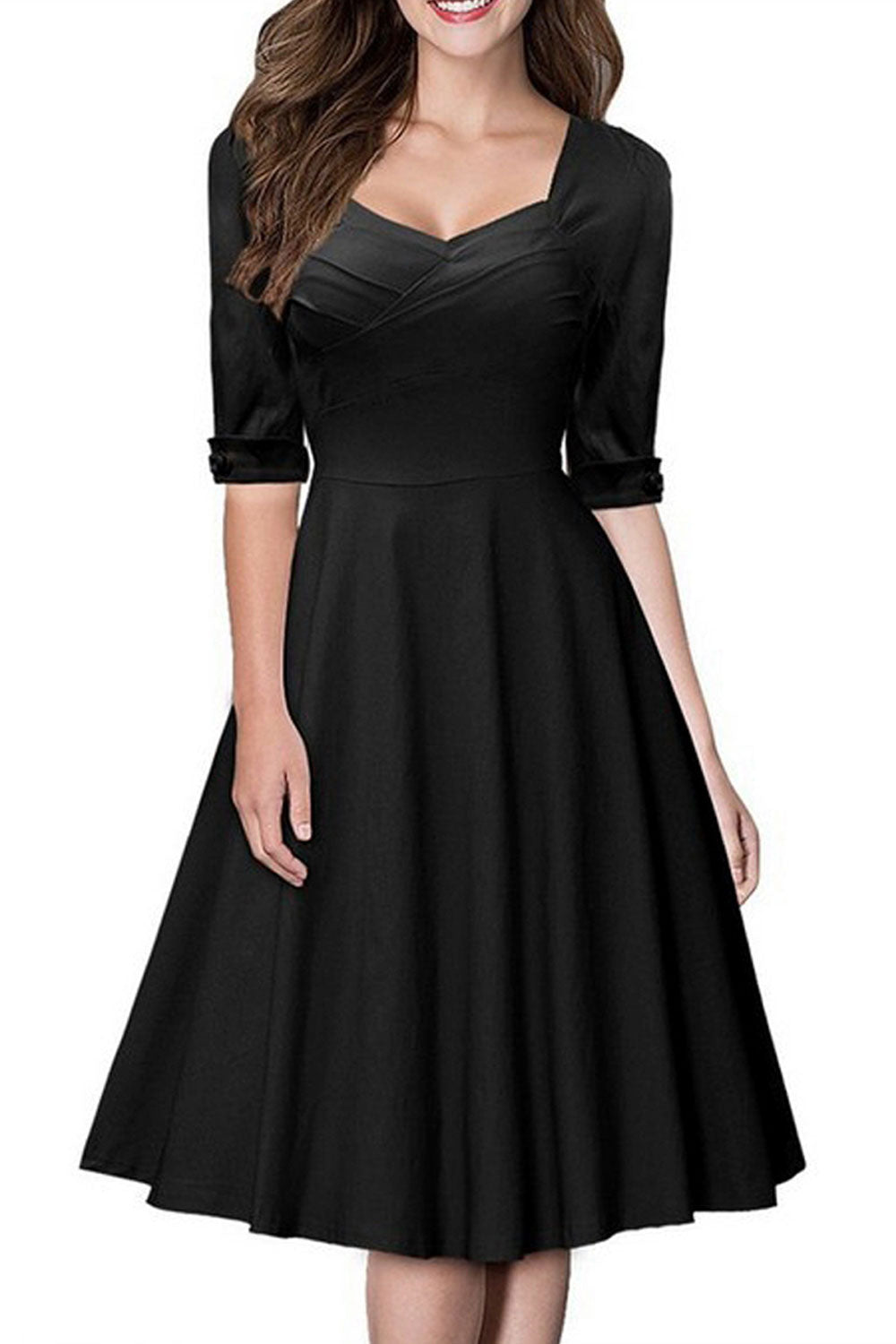 Women Retro Dress Fashion Halter Dress