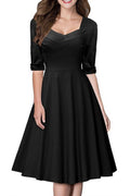 Women Retro Dress Fashion Halter Dress