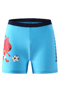 Kids Boys Comfortable Mid-Waist Sophisticated Printed Pattern Summer Soft & Thin Pool Swimwear
