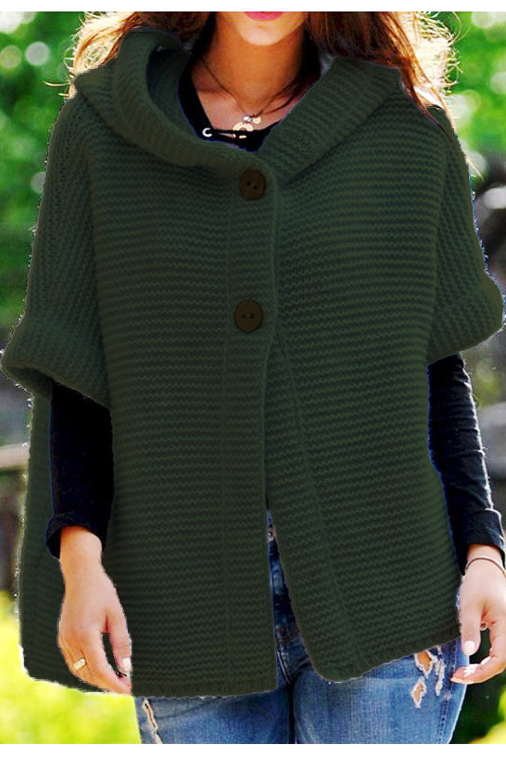 Women Pretty Solid Colored Magnificent Trendy Soft Winter Casual Cardigan