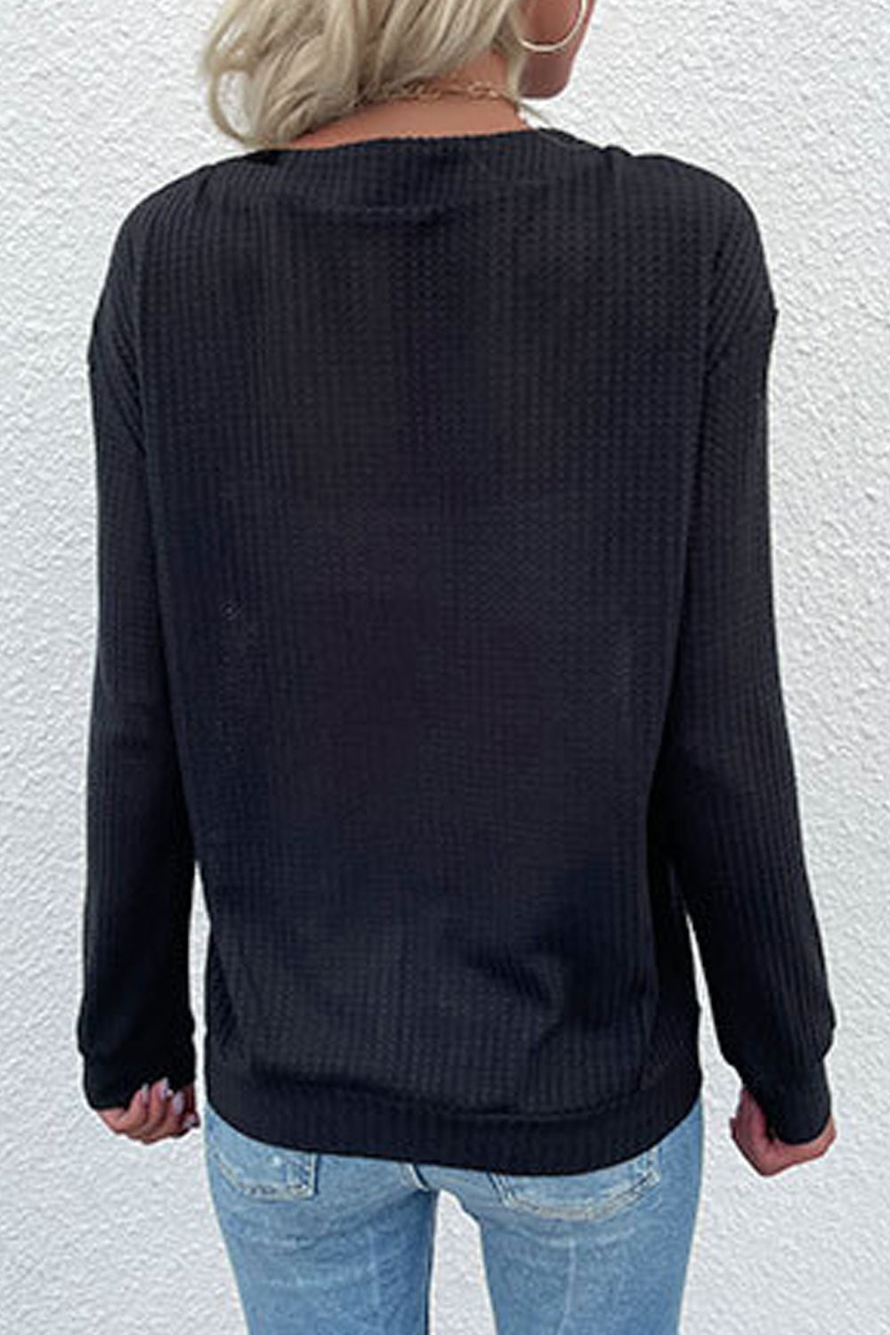 Women Pullover Styled Warm Long Sleeve Comfortable V-Neck Winter Casual Sweater