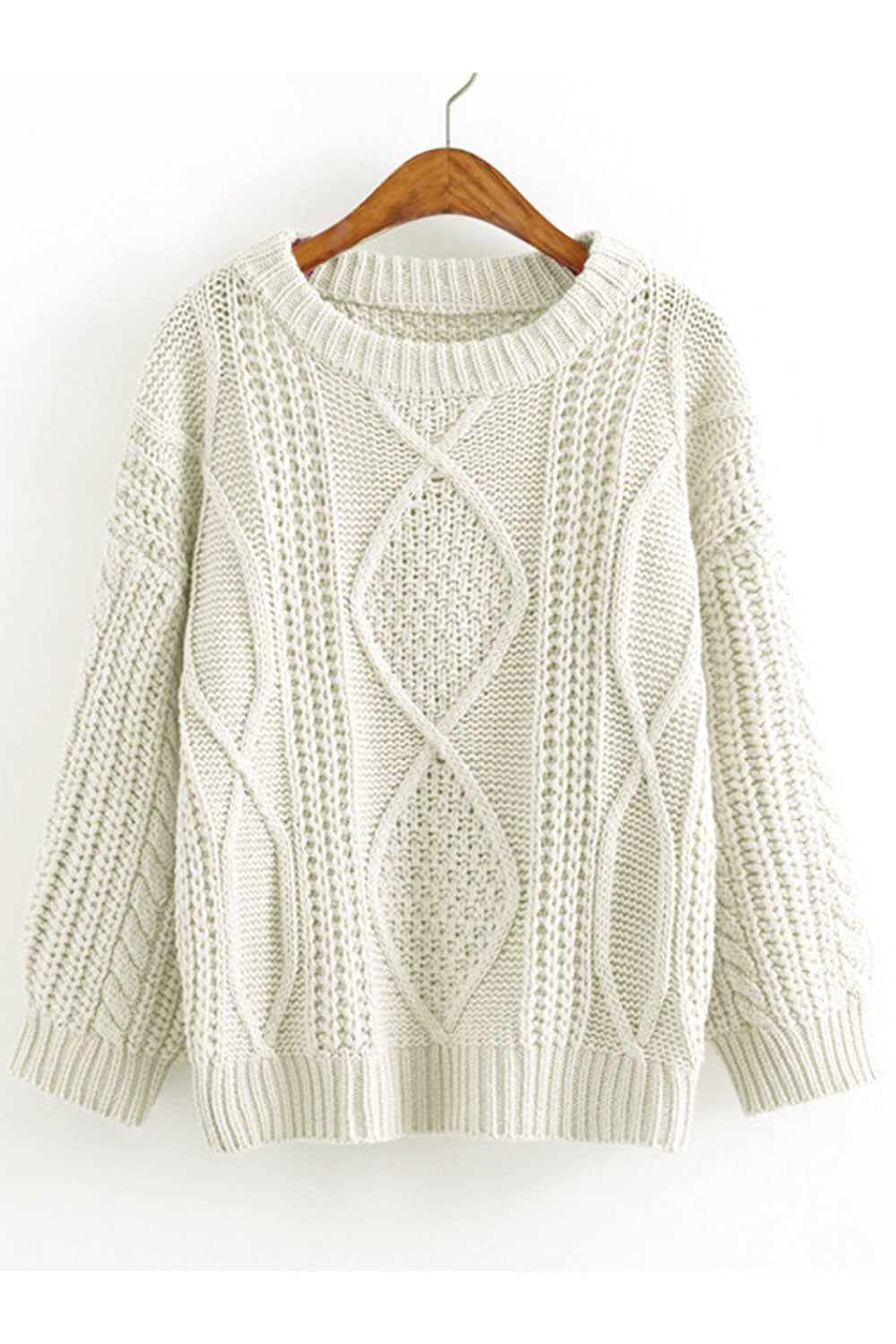Women Trendy Solid Colored Lightweight Winter Warm Long Sleeve Casual Sweater