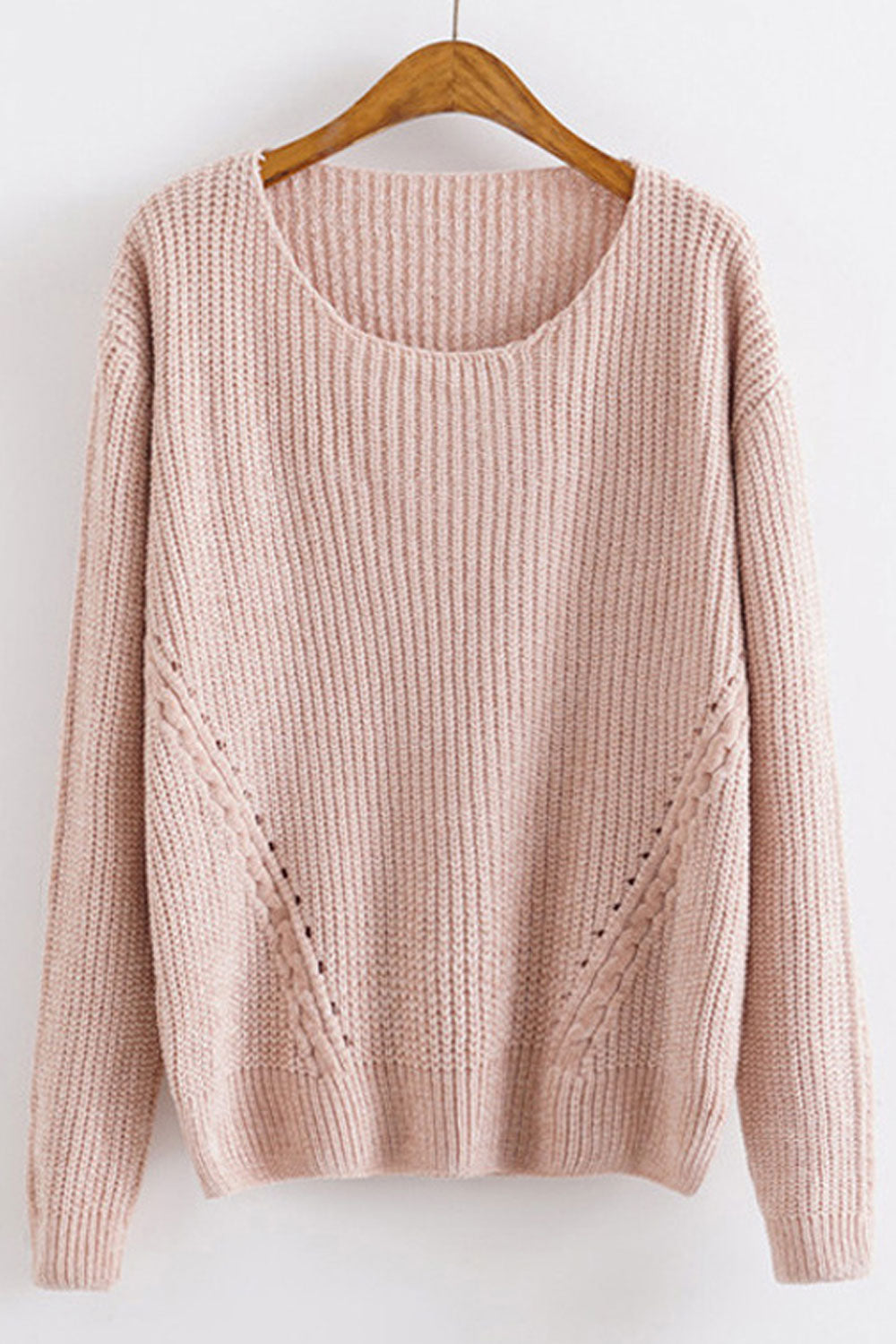 Women comfortable Long Sleeve Trendy Solid Colored Winter Warm Weekend Sweater
