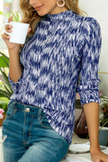 Women Relaxed Fit Long Sleeve Superb Half Turtle Neck Winter Restful Pullover Sweater