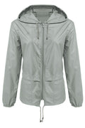Women Durable & Lightweight Long Sleeve Easy Hat Neck Elegant Solid Colored Casual Jacket