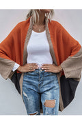 Women Commfortable Three Colors Loose Fit Quickly Wearable Knitted Warm Winter Cardigan