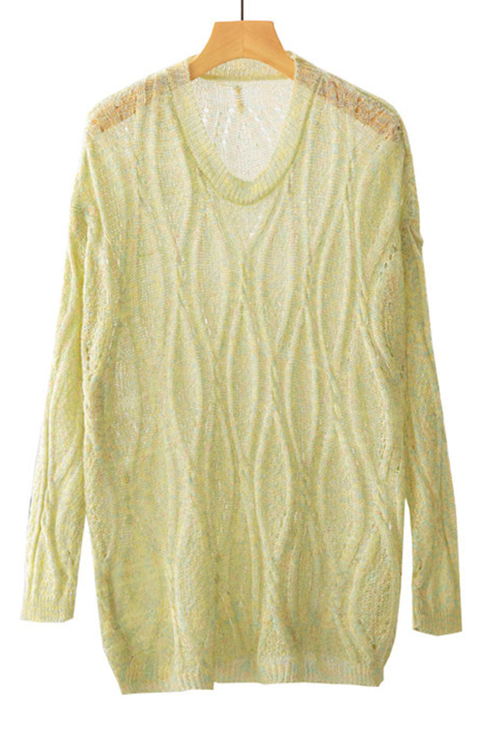 Women Windproof Long Sleeve Outstanding Solid Colored Winter Pullover Casual Sweater
