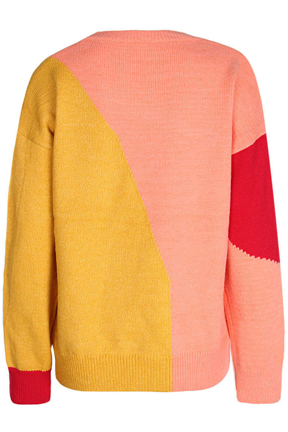 Women Marvelous Colorful Solid Pattern Round Neck Comfortable Pullover Warm Sweater