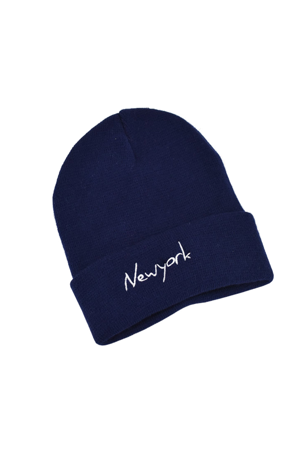 Tremendous New York Letter Embroidered Winter Outgoing Fashion Thick Casual Hat