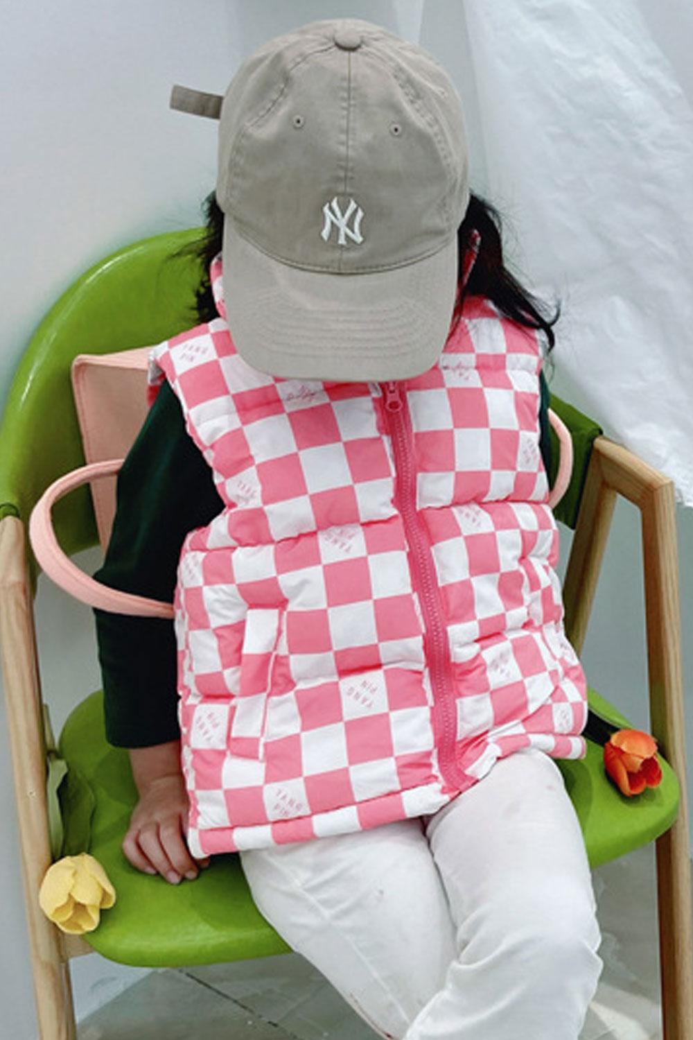 Kids Girls Beautiful Vest Hooded Jacket