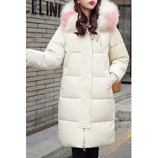 Women Puffy Winter Warm Thick Padded Jacket