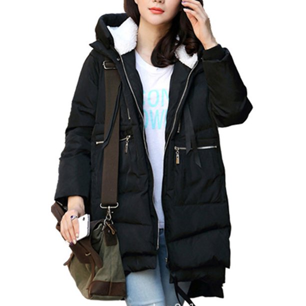 Women Warm Loose Cotton Padded Winter Jacket