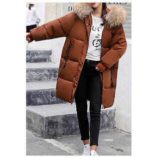 Women Warm Outwear Soft Padded Winter Jacket