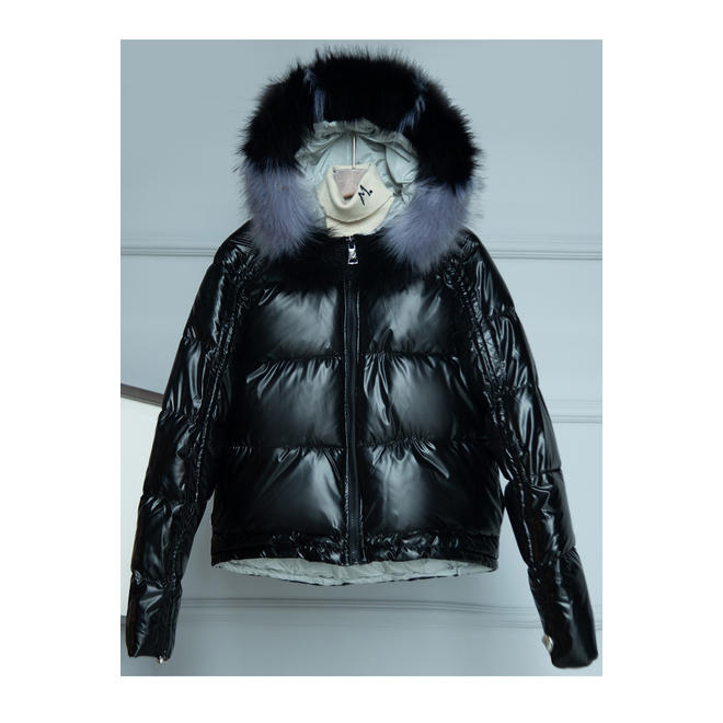 Women Bright Warm Cotton Padded Winter Jacket