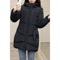 Women High Collar Thick Warm Padded Winter Jacket