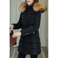 Women Padded Cotton Snow Winter Hooded Jacket